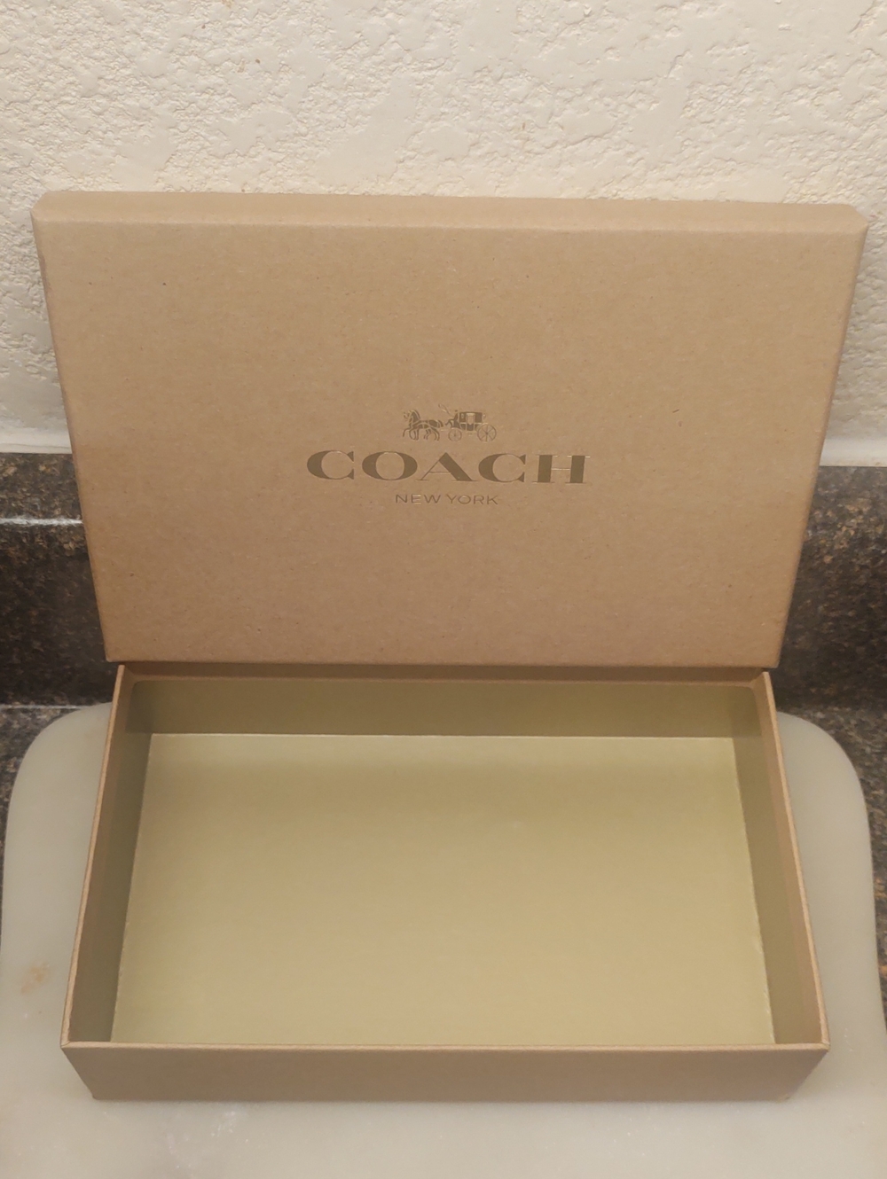 NEW! Coach Box Empty
